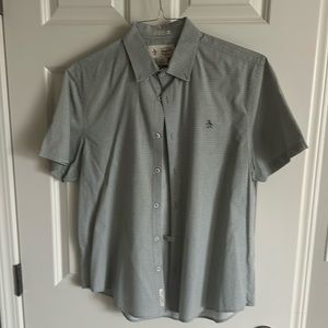 Penguin men’s short sleeve shirt.
